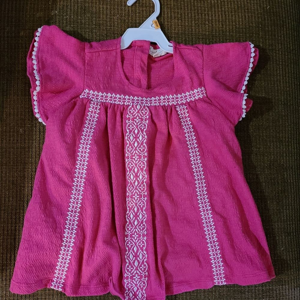 Jessica Simpson Girl's pink top